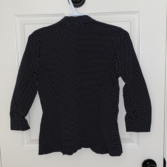 Ricki’s | Woman’s Polka Dot 3/4 Sleeve Blazer - Size XS - Picture 2 of 4